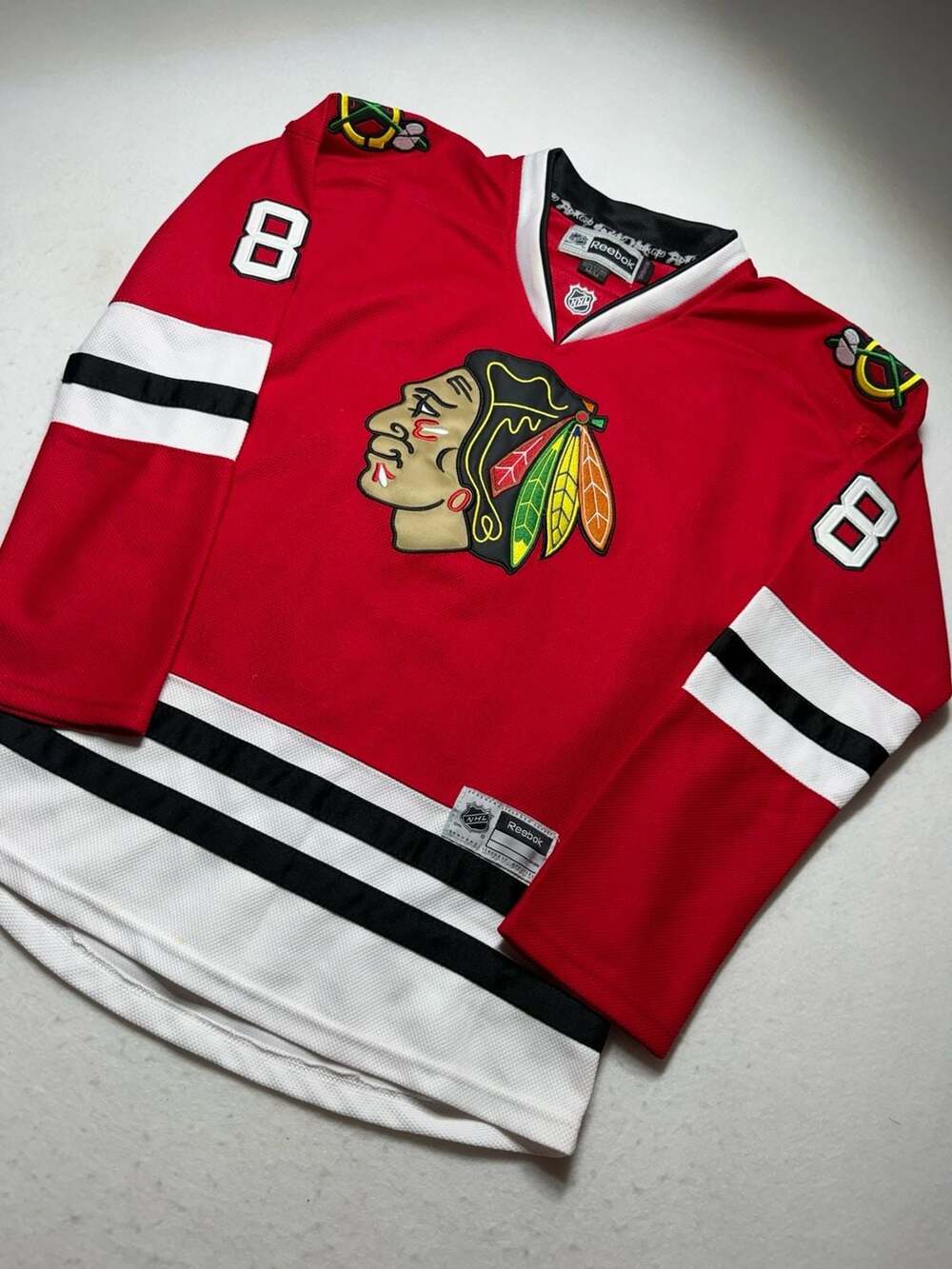 Reebok Patrick Kane 88 Chicago Blackhawks NHL Women's Jersey Size M